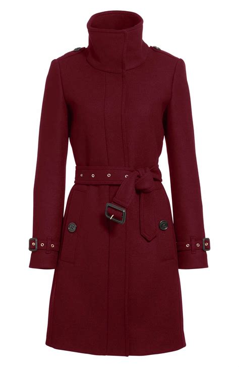 burberry gibbsmoore red|longest Burberry trench coat.